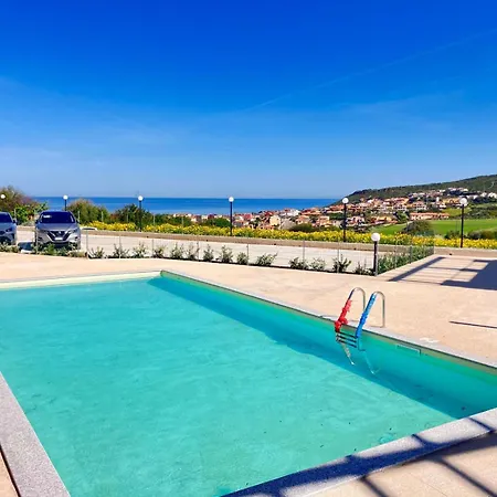 公寓 In Con Piscina E Vista Mare 卡斯特尔萨多